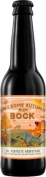 Hoop Awesome Autumn Rum Bock flesje van 33cl